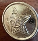 10 Ussr Soviet Russian Uniform Buttons Star With Hammer And Sickle