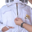 Beekeeping Cotton Jacket Round Veil     Premium Unisex Beekeeper Suit-bini Bees