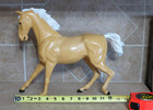 Vintage Louis Marx Palamino Horse Flame Cowboy Cowgirl Best Of The West  Toy