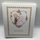 Hallmark Precious Moments Wedding Keepsake Album Vintage Dreams Come True W  Box