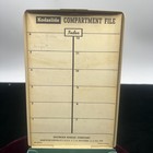 Vintage Kodak Kodaslide Compartment File Storage Case 