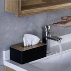 Wooden Tissue Box Cover Rectangular Tissue   Glove Box Holder