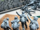 New 1 35 Us Soldier Zombies 4 Figures 3d Printed Unpainted Resin Models