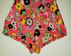 Vintage 60s Sears One Piece Swimsuit Hot Pink Floral Sweetheart Bathing Suit Md