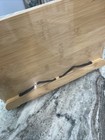 Bamboo Book Stand Adjustable Height Cookbook Holder Tablet Reading New