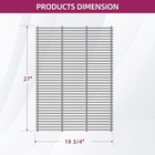 27inch Stainless Steel Grill Steel Wire Cooking Grid Rock Grates Chargriller  