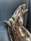 27  Rare Chinese Dynasty Tang Sancai Pottery Porcelain Black Tang Horse Statue