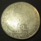 1776 Date Of Independence  Us  Dutch Colonial 1 8 Silver Leg Dollar Zeeland Mint