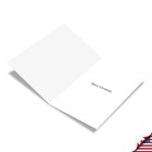 B6611fxsg Set Of 12 Santa Loves You This Much Dog Christmas Cards  envelopes
