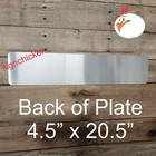All Grey European Aluminum License Plate  Custom Personalized  Any Text   Euro