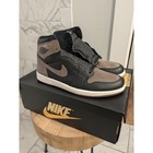 Air Jordan 1 Retro High Og Black Metallic Gold Brown Sneakers Mens Size 14
