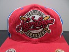 Vintage Negro League Hat Cap Fitted Adult Medium Red Blue Baseball Classics Mens