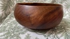 Rare  Dan Deluz Signed Large Hawaiian Koa Wood Large Bowl 