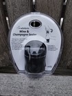 Rabbit Metrokane Wine   Champagne Bottle Sealer - Black