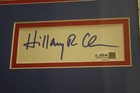 Hillary Clinton Signed Cut Signature Autograph And 11x14 Photo Framed - Jsa Coa