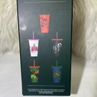 Starbucks Reusable Limited Edition Holiday Cups With Lids And Straws Pack Of 5