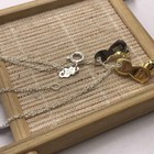 Tous Short Two-tone Bear Double Necklace My Other Half