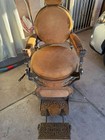Koken Barber No  225 Congress Hydraulic Chair Antique 