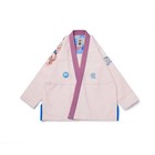 Albino And Preto Year Of The Dragon Noreen Peach Bjj Gi Jiu Jitsu Kimono 450gsm