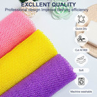 3 Pieces African Net Bath Sponge African Exfoliating African Scrubbing Long Net