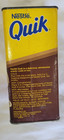 Vintage Collectable Nestle Quik Cardboard Box W metal Top And Bottom 16oz 