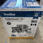 Duravent Pelletvent 3pvl-kha 3  Through-wall Pellet Stove Chimney Venting Kit