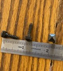 7 X 5 8 Door Wood Screws Pyramid Square Head Steel Black Oxide Free Shipping