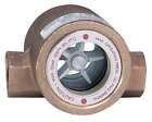 Dwyer Sfi-300-3 4 Double Sight Flow Indicator bronze 3 4in 21xl70