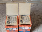 2 Vintage Unused Nib Original Perfection 500 Oil Kerosene Heater Wicks Look 