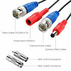 Zosi 4pcs 100ft 30m All-in-one Cctv Video Power Cables For Cctv Camera Bnc Wire