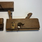 Antique Benson   Crannell Albany Ny Wood Molding Planes Set J Coughtry 3 Pc