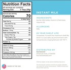 Nutristore Freeze-dried Milk  4-pack  10 Cans For Survival And Food Storage Prep