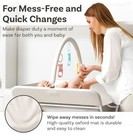 Foldable Baby Changing Table With Storage - Newborn Nursery Furniture New Sealed