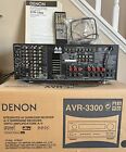 Denon Avr 3300 Surround Receiver With Remote Original Box Manual Bundle A v