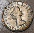 1967 Great Britain 6 Pence Sixpence Wedding Coin