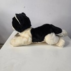 Russ Berrie Yomiko Classics Calico Tuxedo Cat Plush Black White Stuffed Animal