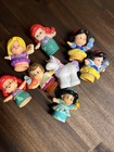 Little People Disney Princess Lot Ariel Rapunzel Prince Charming Snow White  