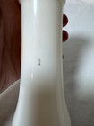 Tupperware Vintage 6 Inch Hourglass White Pepper Shaker  718 Plastic Retro
