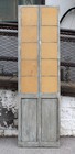 Narrow Pair Of 26    Reclaimed Doors With Mirrors  Antique Doors  Ned2710