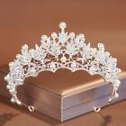 Bridal Wedding Rhinestone Tiara Crystal Pearl Hair Band Princess Prom Crown Cute