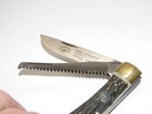 Vintage Eye Brand Carl Schlieper Solingen 99s-ds Beautiful Stag Folding Hunter