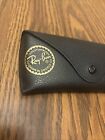 New Ray Ban Genuine Black Sunglasses Eyeglasses Case Fast Shipping   