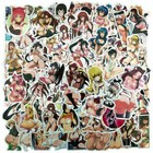100pcs Sexy Anime Girls Stickers Bomb Waifu Women Bikini Laptop Vinyl Decals Lot