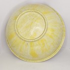 Melamine Plastic Confetti Spatterware Bowl Texas Ware  10 Inch Yellow 