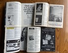 Playbill Lot Of 12 Various Theaters  And Dates Vintage Broadway Ballet