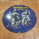 Michelin Motor Porcelain Sign 29 X 29 Inches