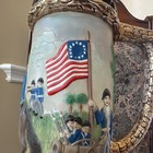 Vintage American War Of Independence Ceramic  Stein 