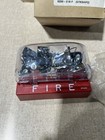 New Simplex Red Fire Alarm Strobe 4904-9182 Complete Assembly
