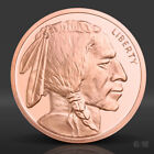 5 Oz Buffalo Copper Round  999 Fine Copper Bullion 5 Avdp Ounce