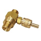 Proven Part Brass 3 8  Npt Pressure Washer In Line Chemical Soap Detergent Injec